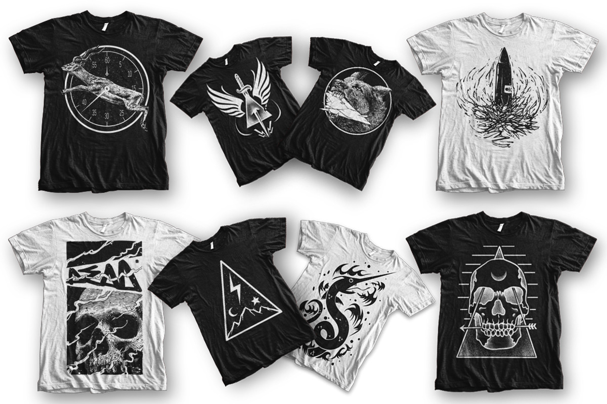 100 T-Shirt Designs Super Collection, an Animal Illustration by Design by sebrodbrick (Photo 18 of 35)