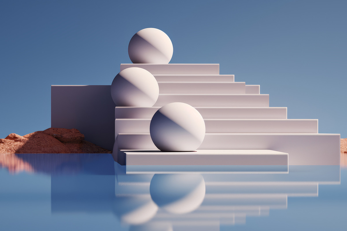 Minimalistic shapes. 63 images, a Decorative Illustration by Handmadefont (Photo 3 of 13)