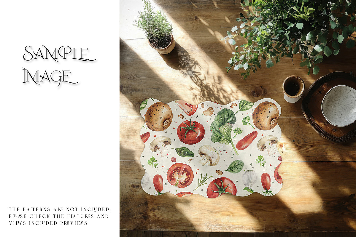 Scalloped Laser Cut Placemat Mockups, a Mockup by mock-ups (Photo 11 of 22)