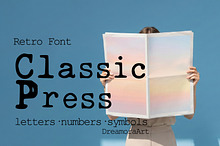 Classic Press - Retro Font