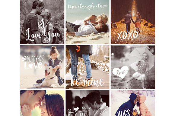Wedding - Love Text Photo Overlays preview 5