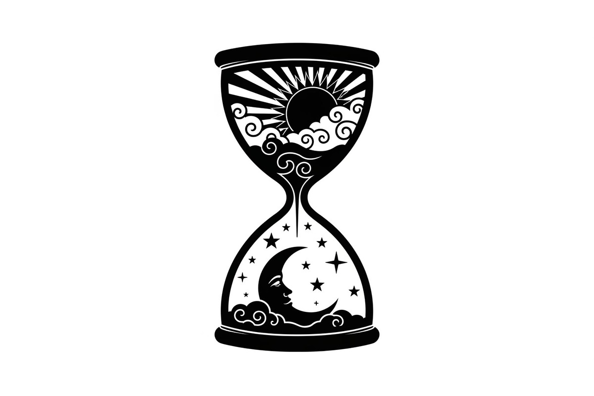 Celestial Sun Moon Hourglass Bundle, an Illustration by Gaye Art (Photo 13 of 31)