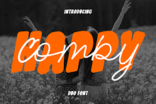 Happy Comby Duo Font