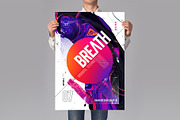 Abstract Poster Template, a Flyer Template by Grand Design (Thumbnail 1 of 3)
