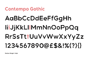 Contempo Gothic - Family, a Sans Serif Font by Arkitype (Thumbnail 2 of 16)