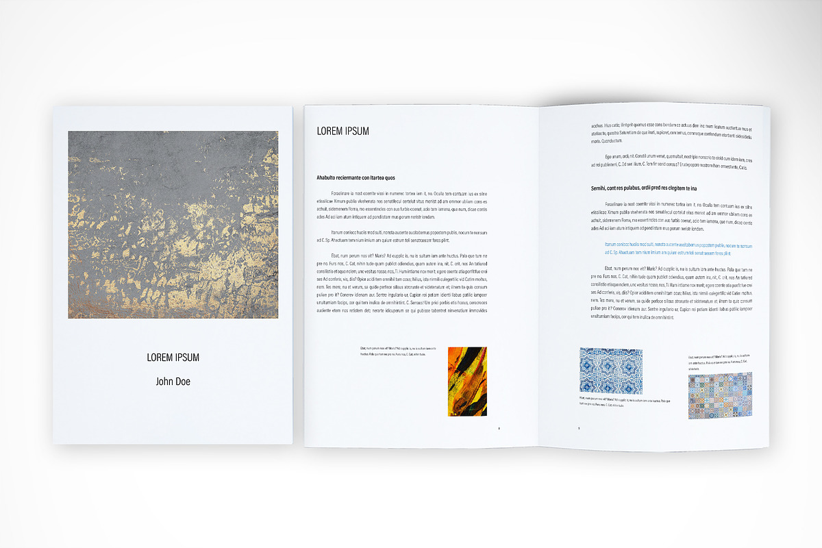 Modern Report or Thesis Template preview 5