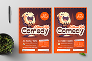 Stand Up Comedy Show Flyer, a Flyer Template by Annora Studio (Thumbnail 4 of 6)
