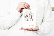 Charming Christmas card, map creator, a Seasonal Illustration by Tabita's shop (Thumbnail 7 of 15)