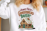 Gingerbread Christmas PNG, Christmas, an Illustration by Designking (Thumbnail 4 of 6)