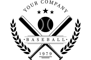 Baseball Club Emblem, an Illustration by HitToon