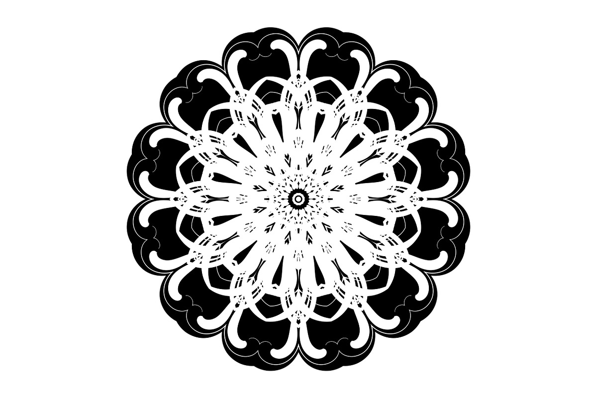 High Quality Mandala Clipart Bundle, a Decorative Illustration by NJ Himel (Photo 55 of 103)