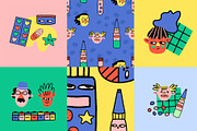 bizarre crazy medical stickers, a Graphic by okchizh (Thumbnail 6 of 7)