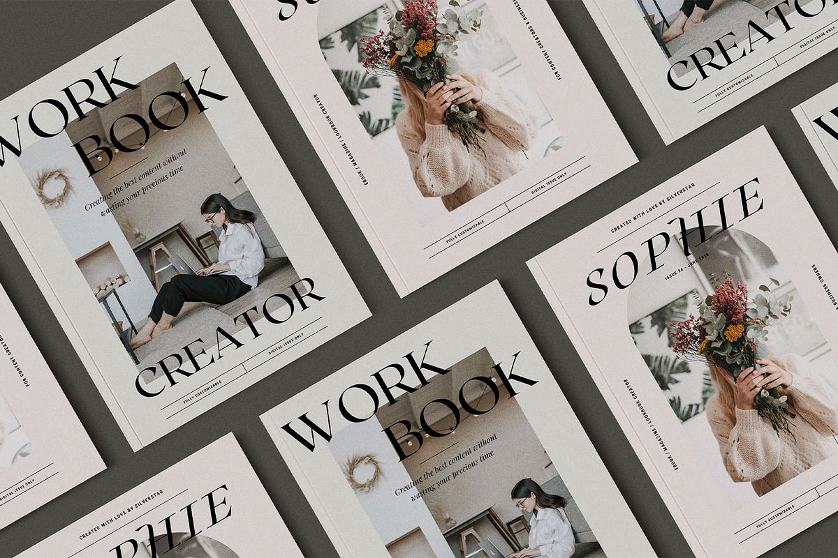Sophie CANVA eBook/Magazine Creator, a Magazine Template by SilverStag Type Foundry (Photo 19 of 26)
