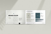 Minimal Brand Guideline Template, a Brochure Template by KreateTribe (Thumbnail 8 of 14)