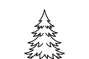 45 Christmas Tree Decorating Icons, an Outline Icon by adenpinkstore (Thumbnail 12 of 22)
