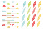 Spring Tribal Vectors & Clipart, an Illustration by Amanda Ilkov (Thumbnail 4 of 4)