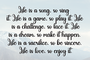 Quality | Script Font, a Handwritten Font by Scratchones (Thumbnail 5 of 8)