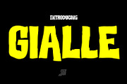 Jvne77-Gialle, a Sans Serif Font by Jvne77 (Thumbnail 8 of 8)
