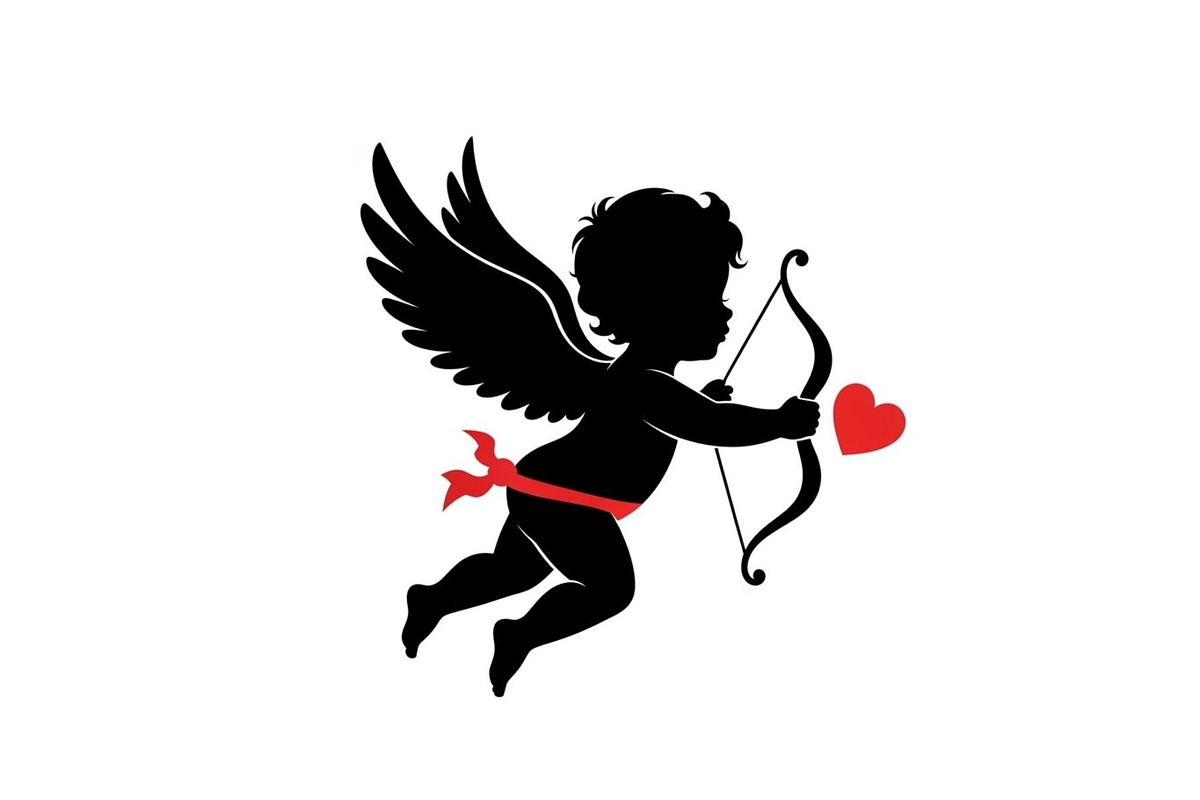 Cupid Angel Valentine Vector Bundle, an Illustration by jahid234 (Photo 45 of 47)