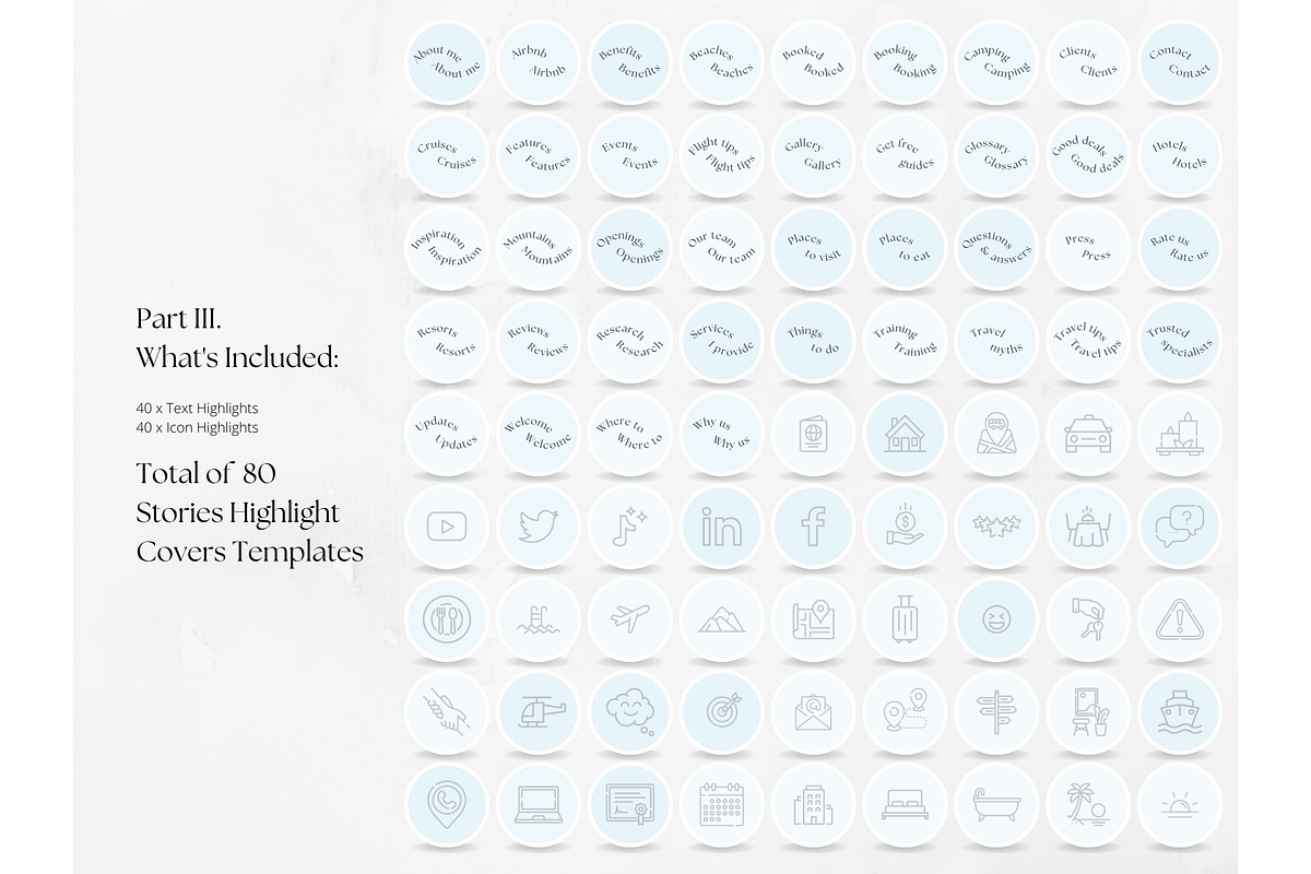220 Travel Social Media BUNDLE, a Social Media Template by PatternLab. (Photo 2 of 9)