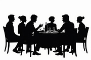 Restaurant People Pack, an Illustration by musafir_fashion (Thumbnail 7 of 9)