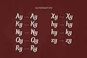 Chunky Wally Font, a Serif Font by Patria Ari (P4tcreativa) (Thumbnail 16 of 17)