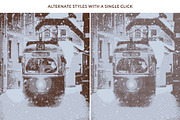Worn Press Photoshop Effects Kit, a Layer Style Add-On by pixelbuddha.net (Thumbnail 4 of 7)