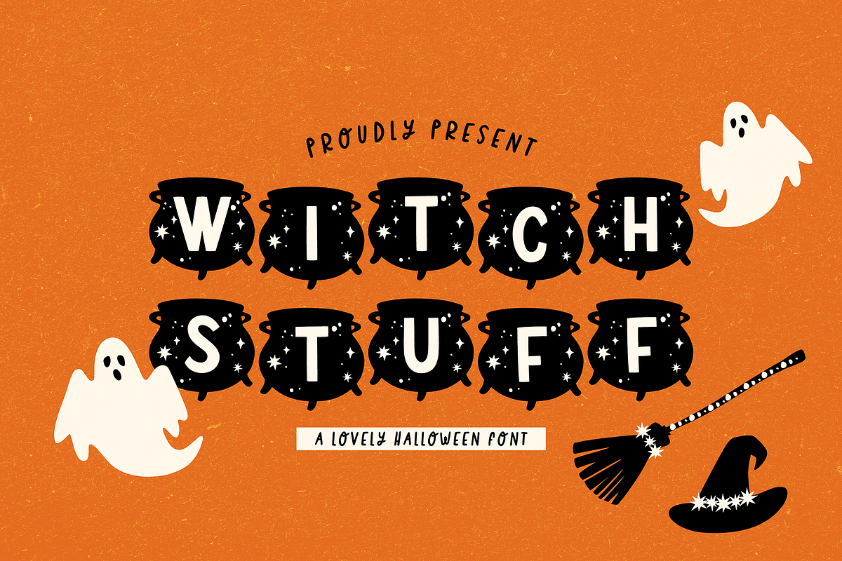 WITCH STUFF, a Handwritten Font by Maria Feliz Fonts (Photo 1 of 10)