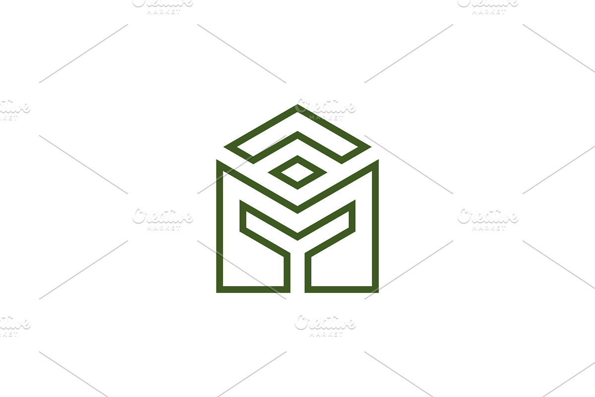 spartan warrior helmet house logo, a Branding & Logo Template by Rasagama Studio