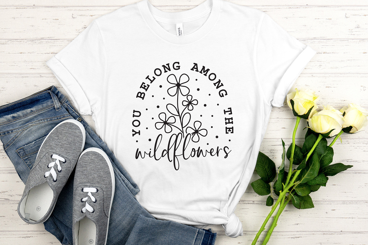 Wildflower Quotes SVG Bundle, a Graphic by CraftlabSVG (Photo 4 of 18)