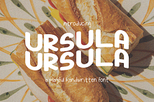 Ursula - Playful Handwritten Font