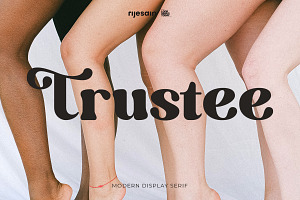 Trustee - Serif Display