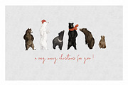 Fantastic Holiday-Winter collection, an Animal Illustration by Graphic Box (Thumbnail 13 of 13)