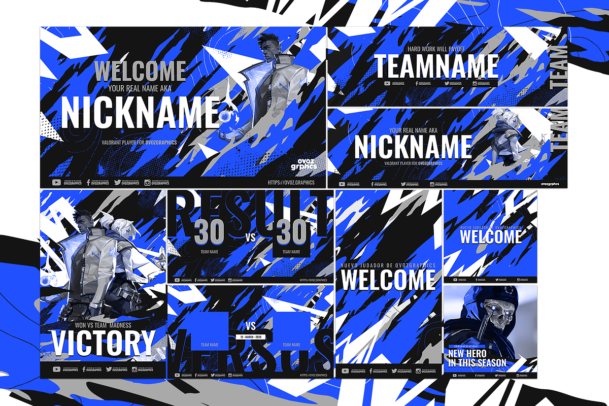 E- Sports Social Media Templates, a Social Media Template by Creathift (Photo 7 of 7)