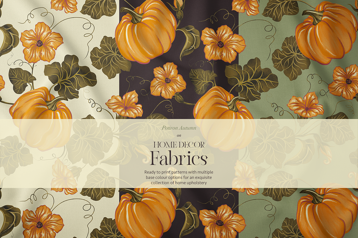 Potiron Autumn, a Seasonal Illustration by MenoMelo Studio (Photo 2 of 9)