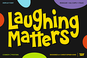 Laughing Matters: Comedy Font, a Font by Wingsart Studio (Thumbnail 1 of 16)