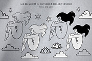 Celestial Dreams : Mystic Elements, an Object Illustration by Greywitch_Lola (Thumbnail 4 of 14)