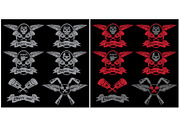 Labels on biker theme, a Graphic by UVAconcept (Thumbnail 3 of 4)