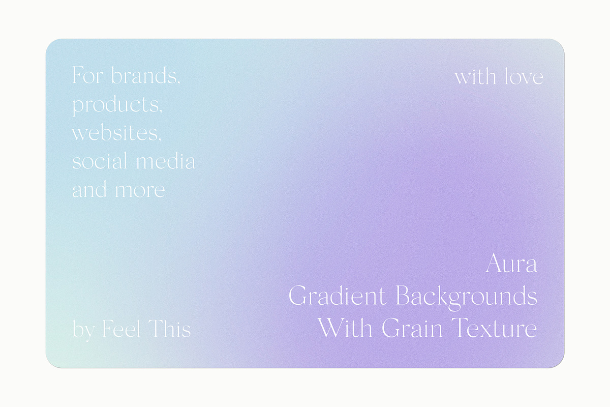 Aura Grainy Gradient Textures PS, an Object Graphic by Feel This (Photo 2 of 19)