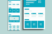 Wireframe Eommerce Product Page, a Wireframe Template by MightyDesign (Thumbnail 3 of 6)