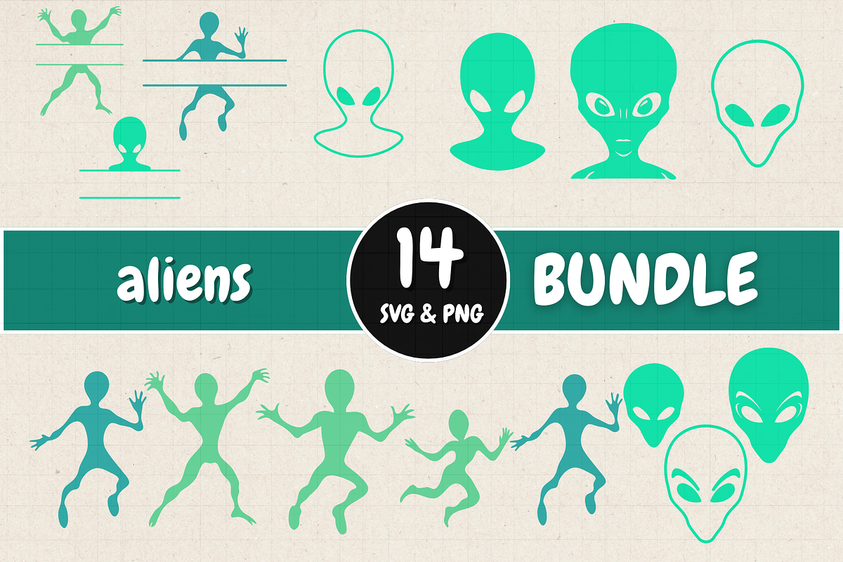 Alien SVG Bundle