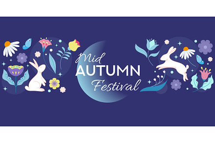Mid Autumn Festival Banner