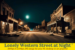 Lonely Western Street 3