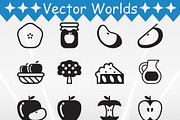 Apple icon Svg, Apple, icon Svg, an Object Graphic by VectorWorlds (Thumbnail 3 of 3)