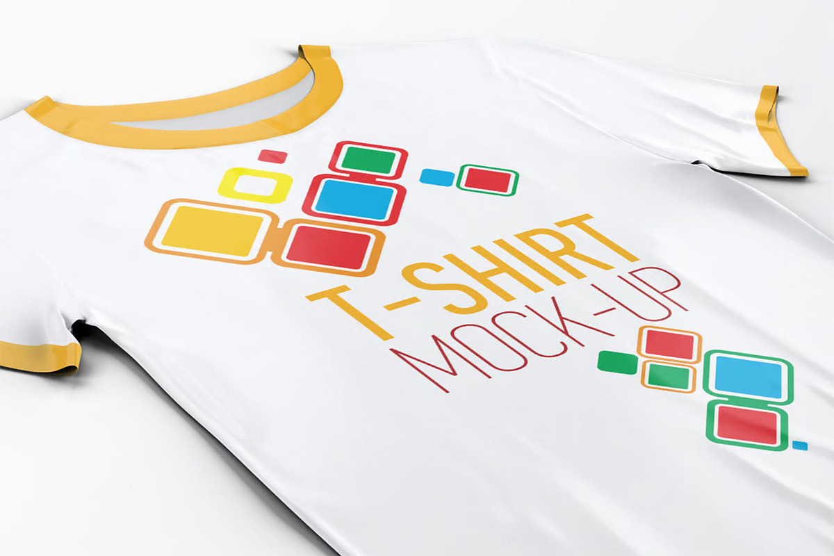 T-Shirt Mock-Up, a Shirt Mockup by DesignRushMarket (Photo 2 of 4)