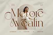 Metore Avealin || Minimalist Serif, a Serif Font by Ermedia Studio (Thumbnail 1 of 10)