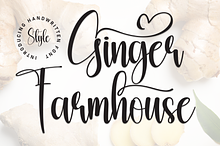 Ginger Farmhouse | Script Font