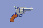 Wildwest Cowboy Pack Cartoon Vector, an Object Illustration by Artstorystudio (Thumbnail 8 of 11)