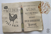 Wilder and Handdrawn Font Pack, a Serif Font by Swistblnk Std. (Thumbnail 1 of 5)