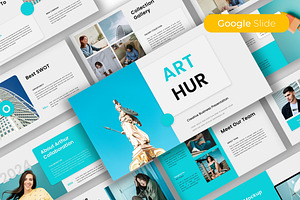 Arthur – Creative Google Slide, a Presentation Template by kreatifreya